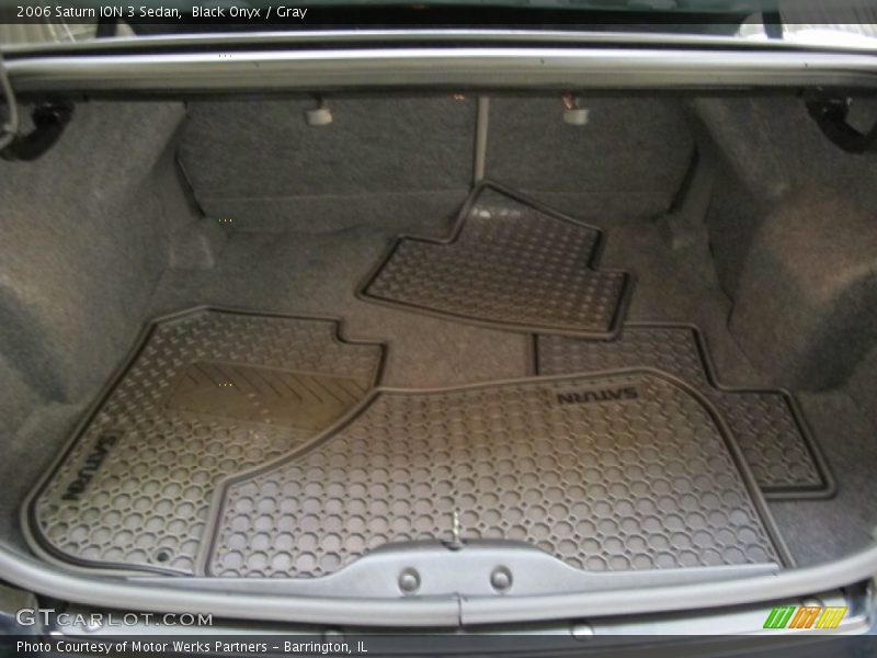Black Onyx / Gray 2006 Saturn ION 3 Sedan