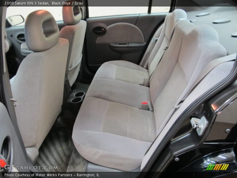 Black Onyx / Gray 2006 Saturn ION 3 Sedan