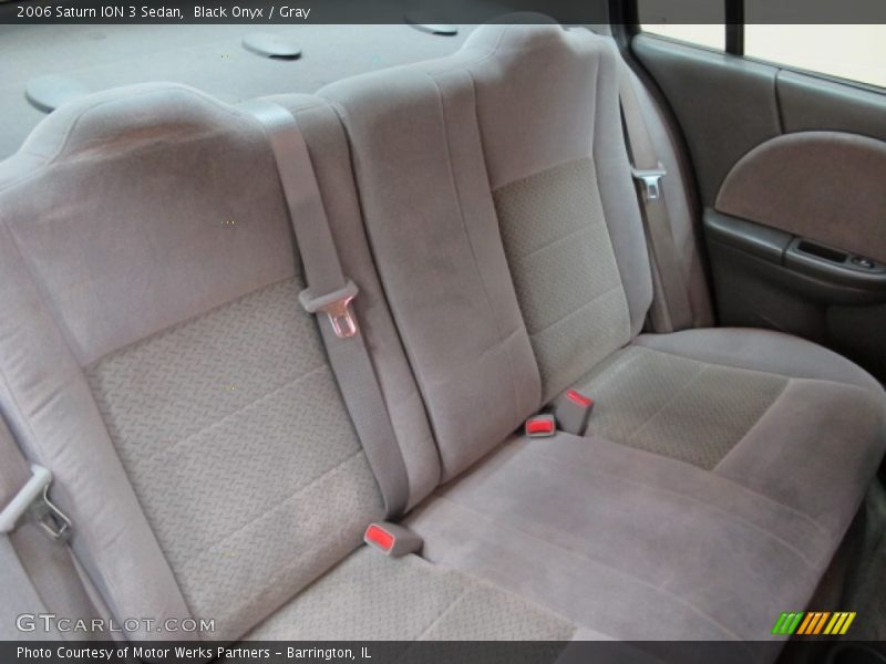 Black Onyx / Gray 2006 Saturn ION 3 Sedan