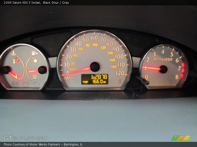  2006 ION 3 Sedan 3 Sedan Gauges