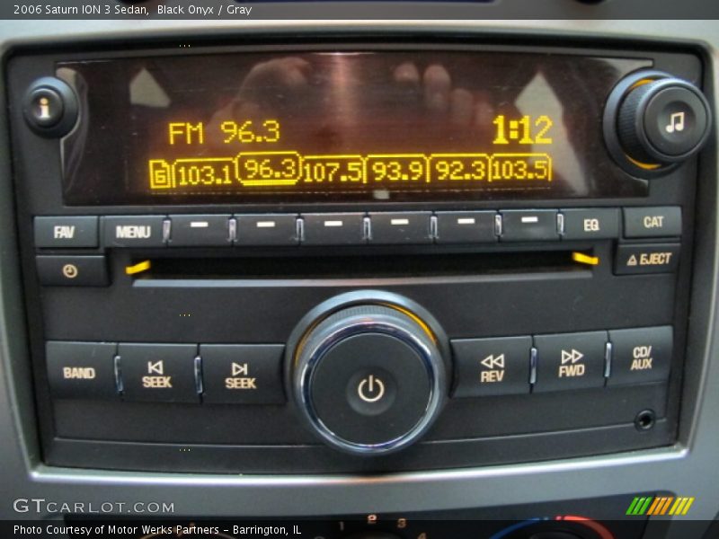 Audio System of 2006 ION 3 Sedan