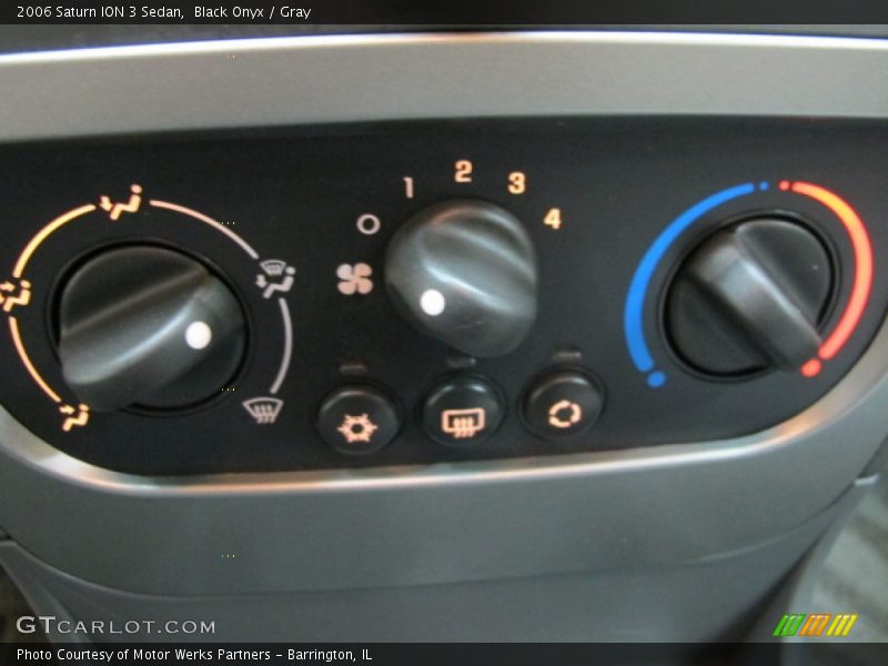 Black Onyx / Gray 2006 Saturn ION 3 Sedan
