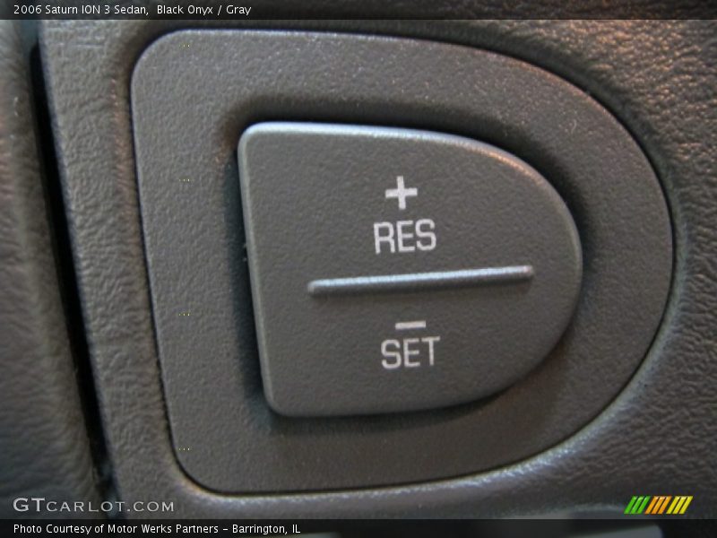 Black Onyx / Gray 2006 Saturn ION 3 Sedan