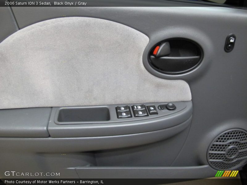 Black Onyx / Gray 2006 Saturn ION 3 Sedan