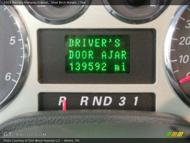 Silver Birch Metallic / Flint 2004 Mercury Monterey Premier