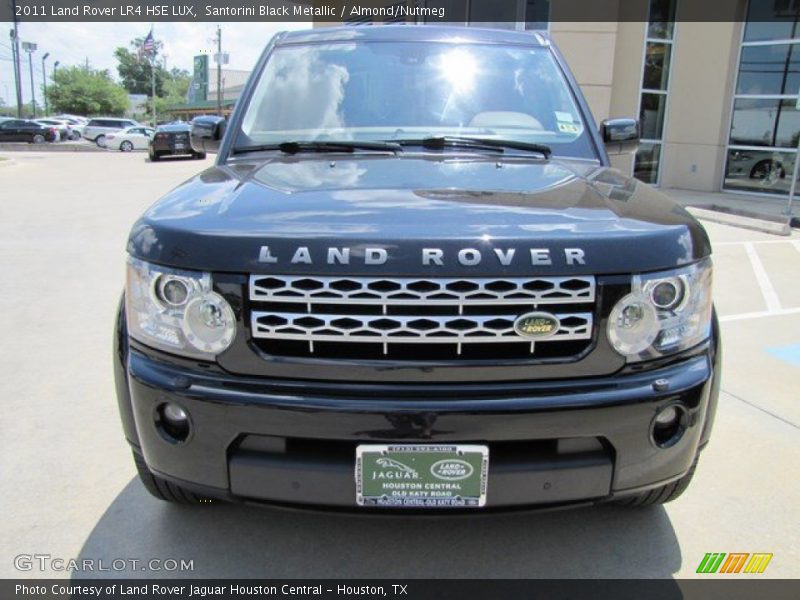 Santorini Black Metallic / Almond/Nutmeg 2011 Land Rover LR4 HSE LUX