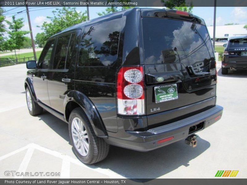 Santorini Black Metallic / Almond/Nutmeg 2011 Land Rover LR4 HSE LUX