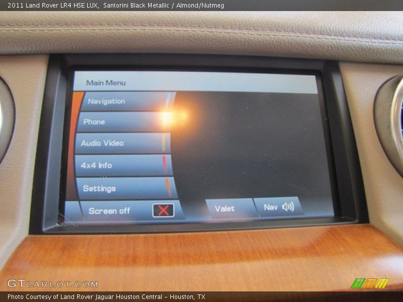 Santorini Black Metallic / Almond/Nutmeg 2011 Land Rover LR4 HSE LUX