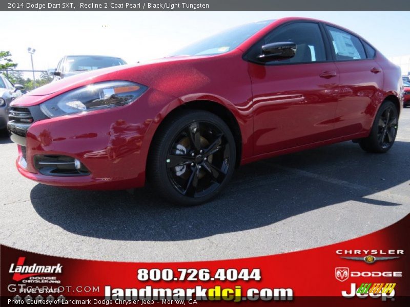 Redline 2 Coat Pearl / Black/Light Tungsten 2014 Dodge Dart SXT