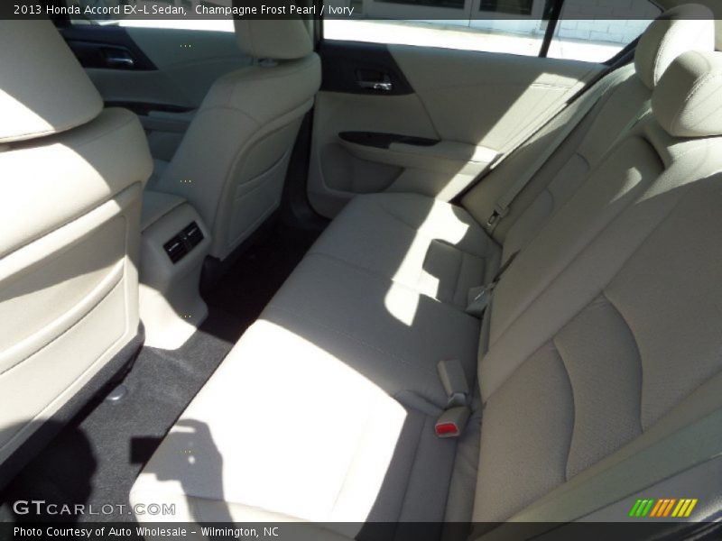 Champagne Frost Pearl / Ivory 2013 Honda Accord EX-L Sedan