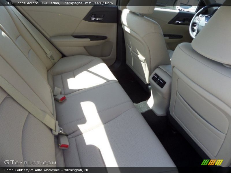Champagne Frost Pearl / Ivory 2013 Honda Accord EX-L Sedan