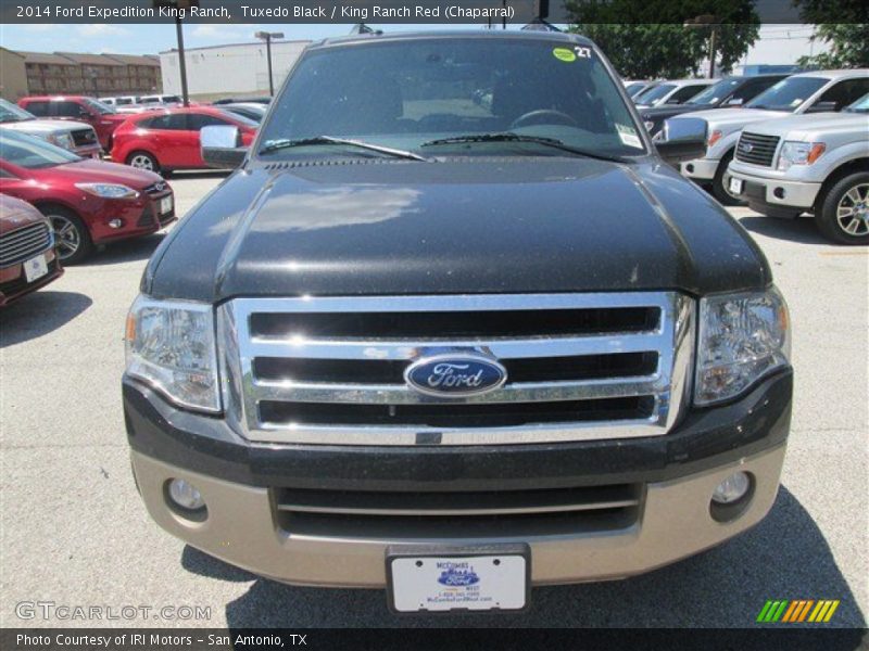 Tuxedo Black / King Ranch Red (Chaparral) 2014 Ford Expedition King Ranch