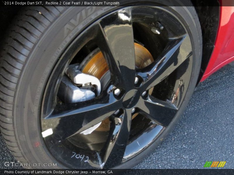 Redline 2 Coat Pearl / Black/Light Tungsten 2014 Dodge Dart SXT