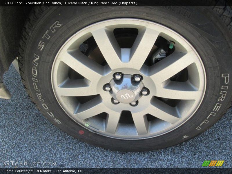 Tuxedo Black / King Ranch Red (Chaparral) 2014 Ford Expedition King Ranch