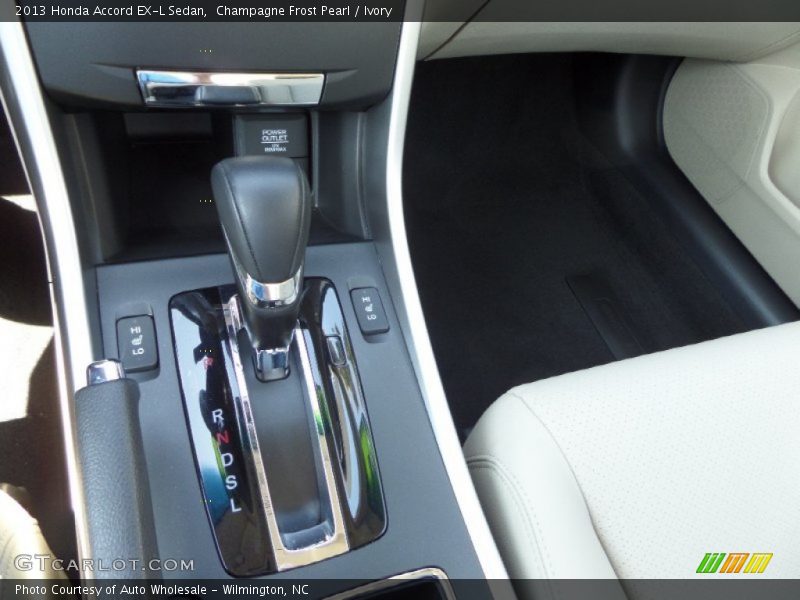 Champagne Frost Pearl / Ivory 2013 Honda Accord EX-L Sedan