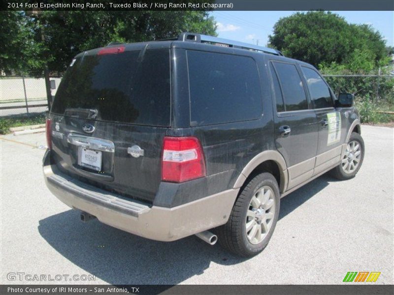 Tuxedo Black / King Ranch Red (Chaparral) 2014 Ford Expedition King Ranch
