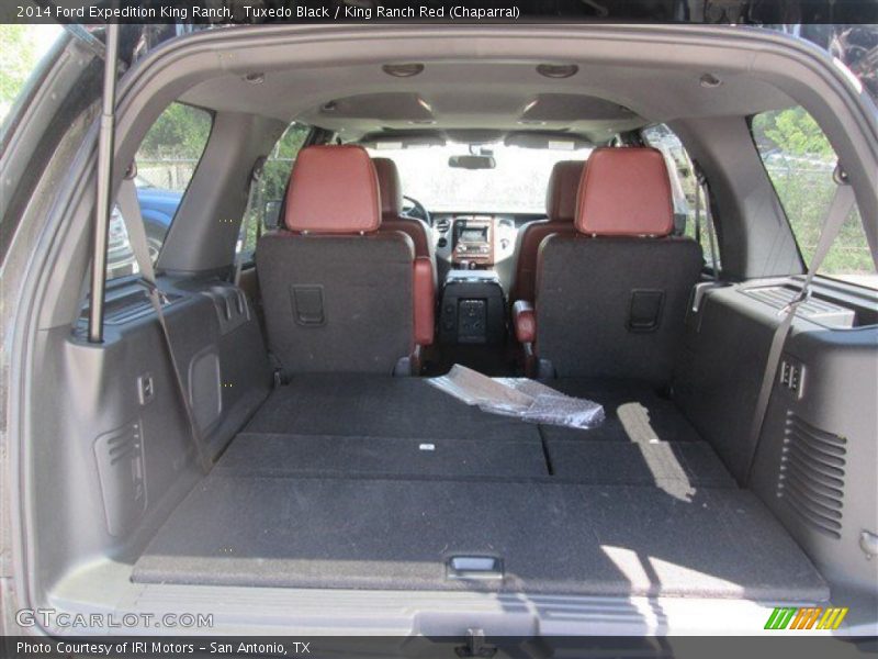 Tuxedo Black / King Ranch Red (Chaparral) 2014 Ford Expedition King Ranch