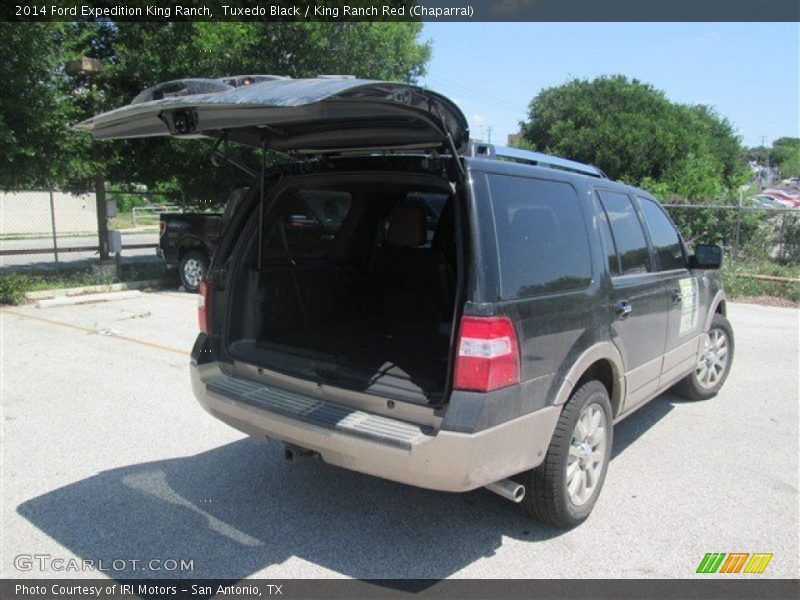 Tuxedo Black / King Ranch Red (Chaparral) 2014 Ford Expedition King Ranch