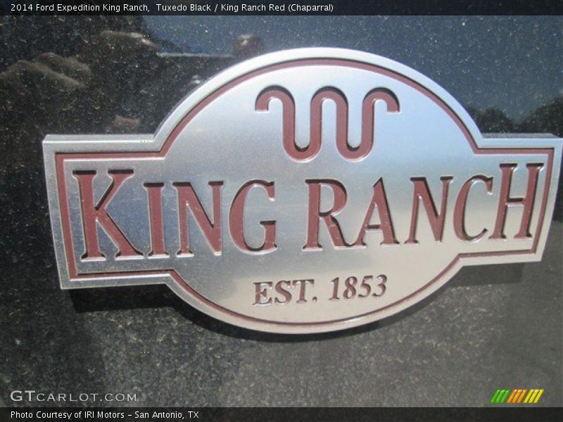 Tuxedo Black / King Ranch Red (Chaparral) 2014 Ford Expedition King Ranch