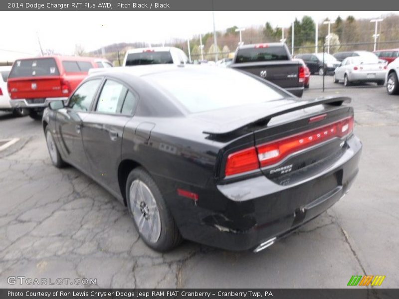 Pitch Black / Black 2014 Dodge Charger R/T Plus AWD