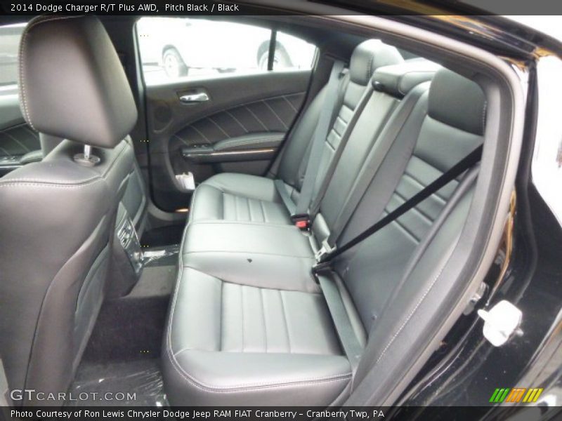 Pitch Black / Black 2014 Dodge Charger R/T Plus AWD