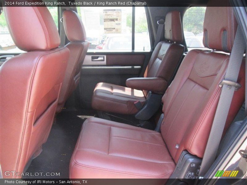 Tuxedo Black / King Ranch Red (Chaparral) 2014 Ford Expedition King Ranch