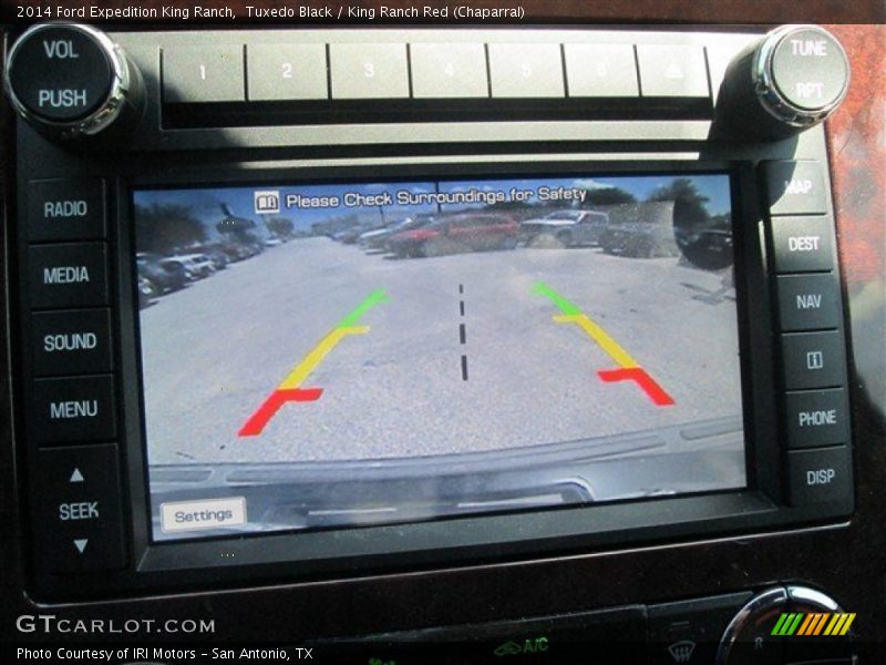 Tuxedo Black / King Ranch Red (Chaparral) 2014 Ford Expedition King Ranch