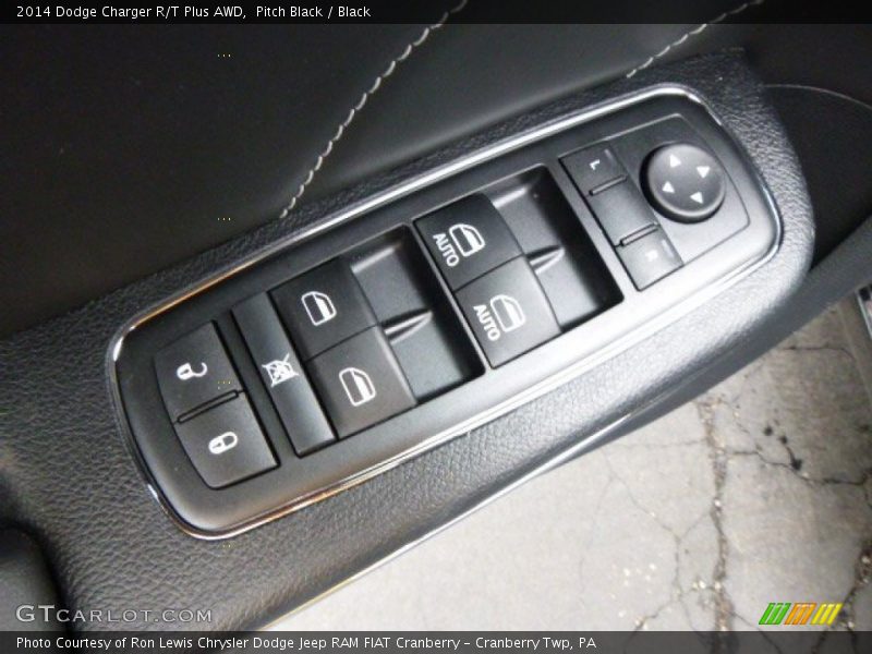 Pitch Black / Black 2014 Dodge Charger R/T Plus AWD