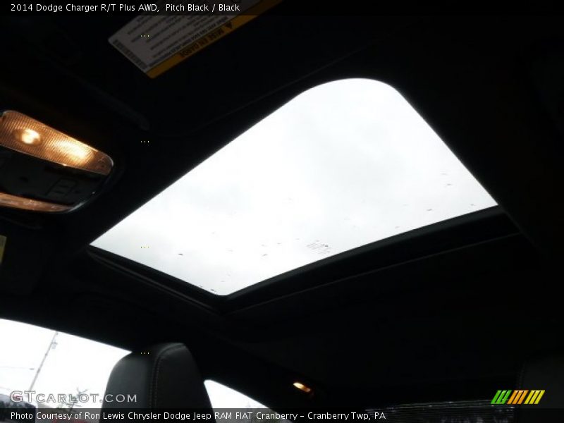 Pitch Black / Black 2014 Dodge Charger R/T Plus AWD