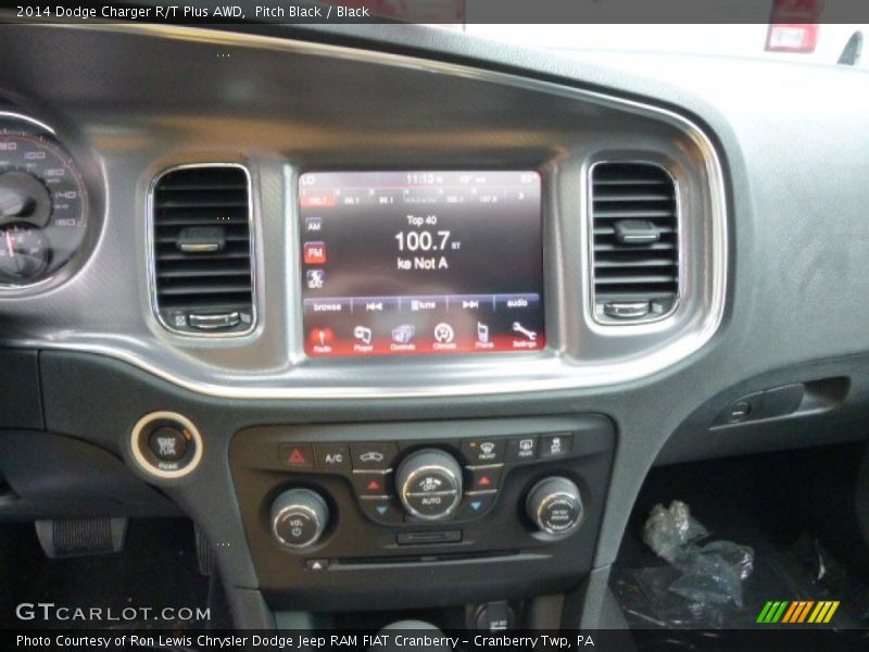 Pitch Black / Black 2014 Dodge Charger R/T Plus AWD