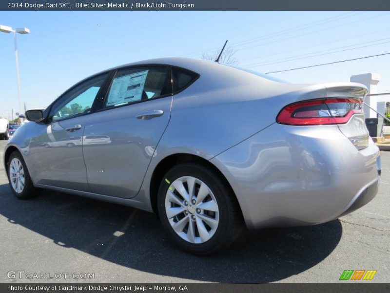 Billet Silver Metallic / Black/Light Tungsten 2014 Dodge Dart SXT