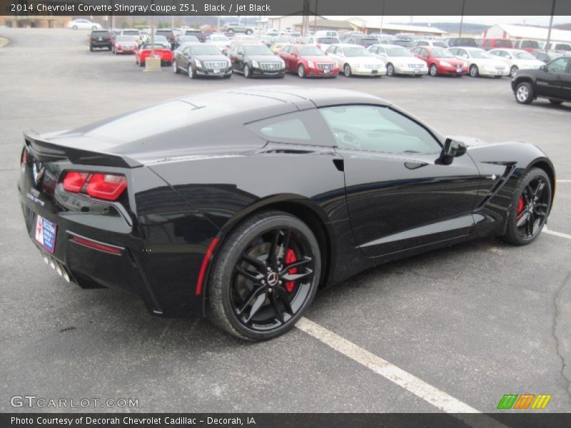 Black / Jet Black 2014 Chevrolet Corvette Stingray Coupe Z51