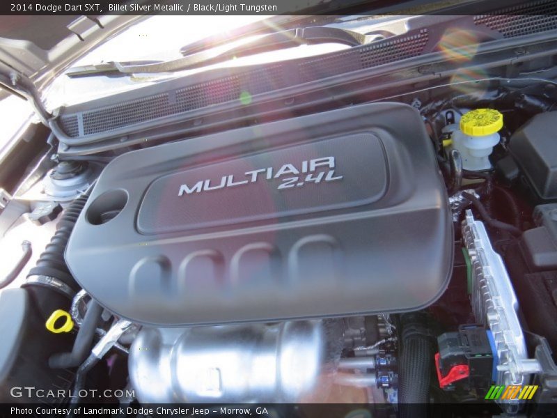 Billet Silver Metallic / Black/Light Tungsten 2014 Dodge Dart SXT