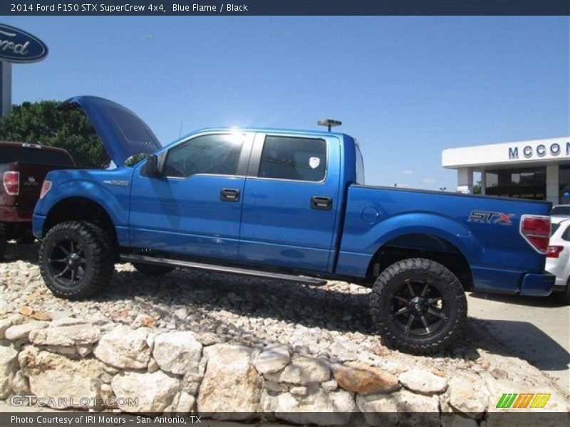  2014 F150 STX SuperCrew 4x4 Blue Flame