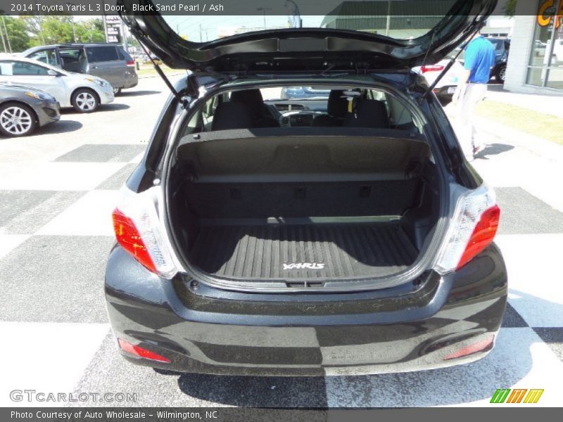 Black Sand Pearl / Ash 2014 Toyota Yaris L 3 Door