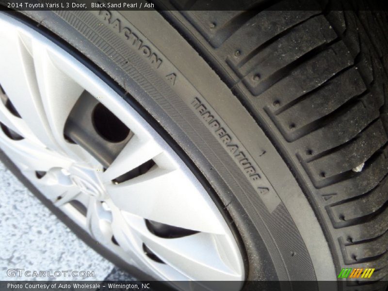 Black Sand Pearl / Ash 2014 Toyota Yaris L 3 Door