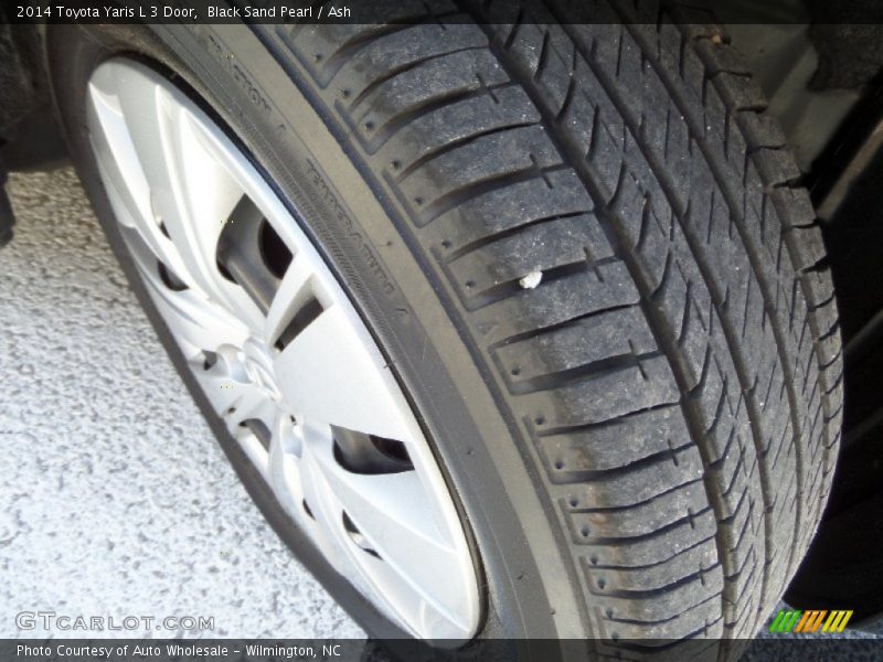 Black Sand Pearl / Ash 2014 Toyota Yaris L 3 Door
