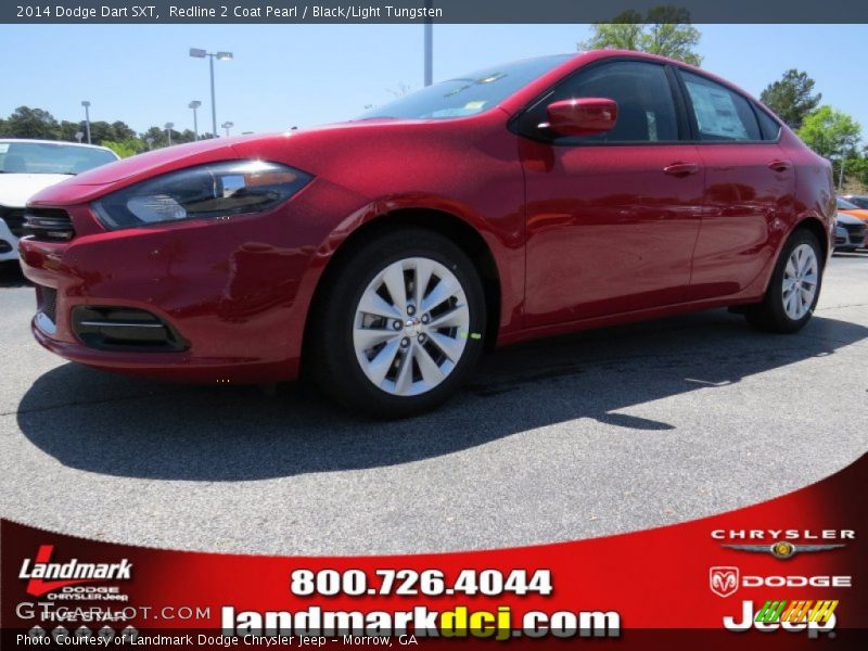 Redline 2 Coat Pearl / Black/Light Tungsten 2014 Dodge Dart SXT