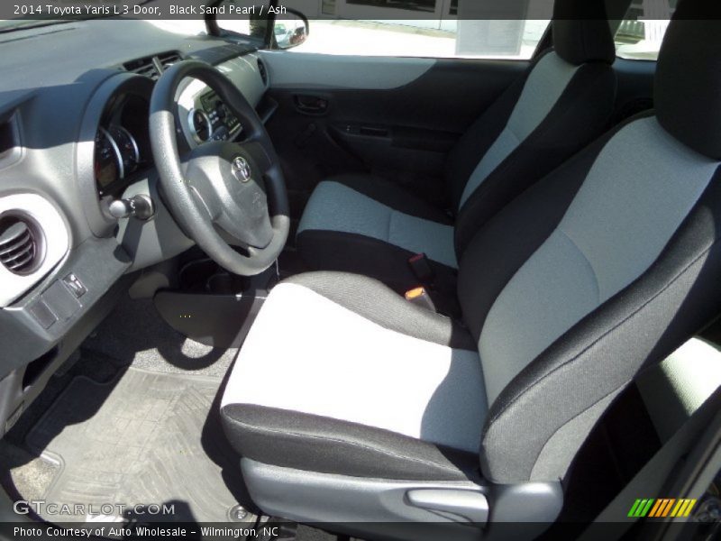 Black Sand Pearl / Ash 2014 Toyota Yaris L 3 Door