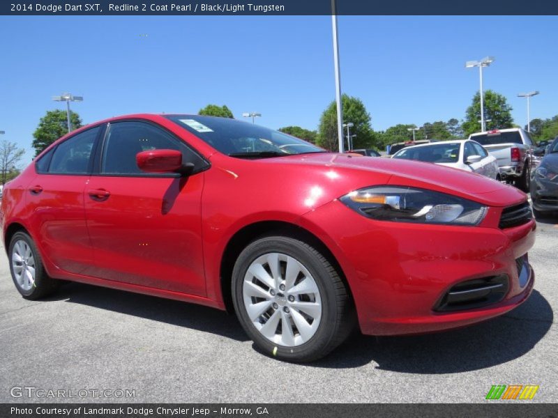 Redline 2 Coat Pearl / Black/Light Tungsten 2014 Dodge Dart SXT