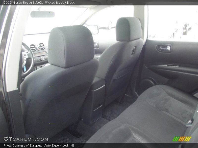 Wicked Black / Black 2010 Nissan Rogue S AWD