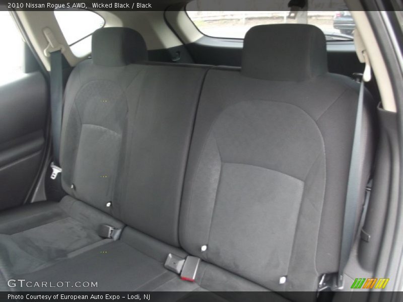 Wicked Black / Black 2010 Nissan Rogue S AWD