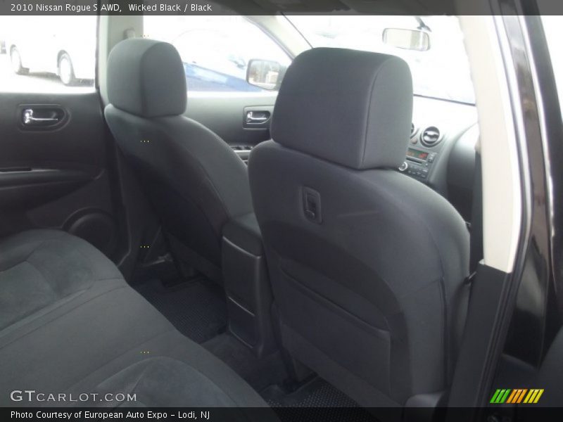 Wicked Black / Black 2010 Nissan Rogue S AWD