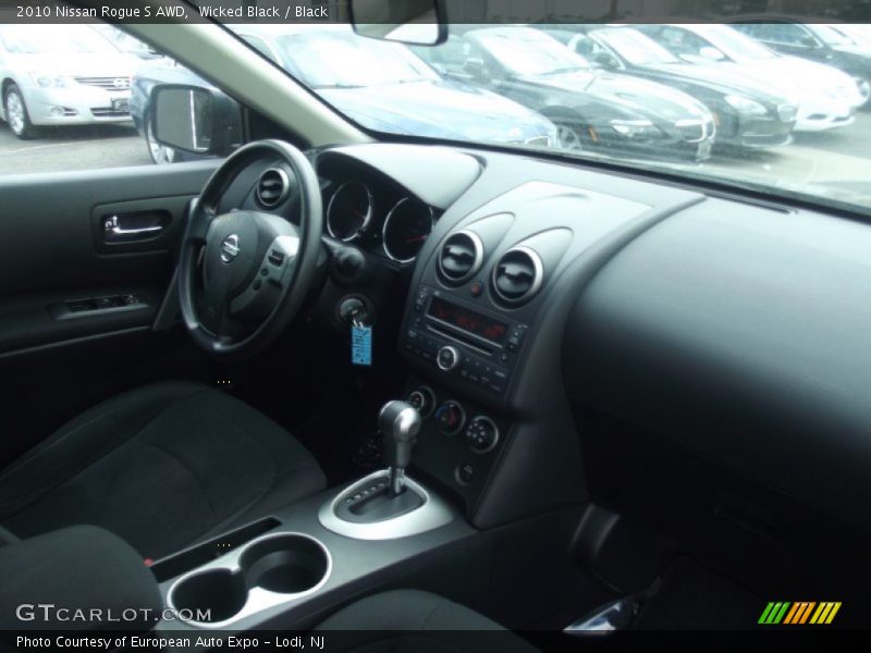 Wicked Black / Black 2010 Nissan Rogue S AWD