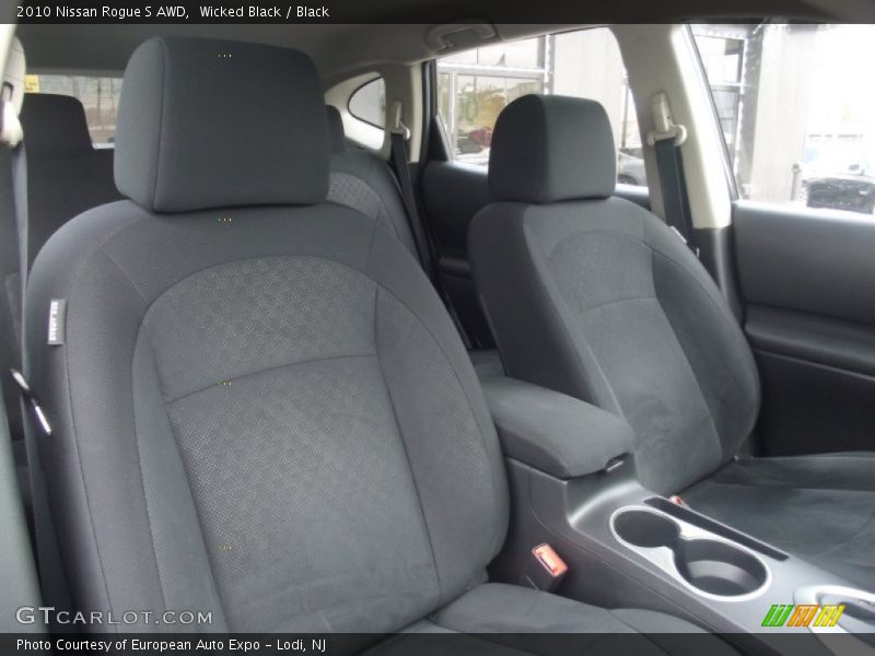 Wicked Black / Black 2010 Nissan Rogue S AWD
