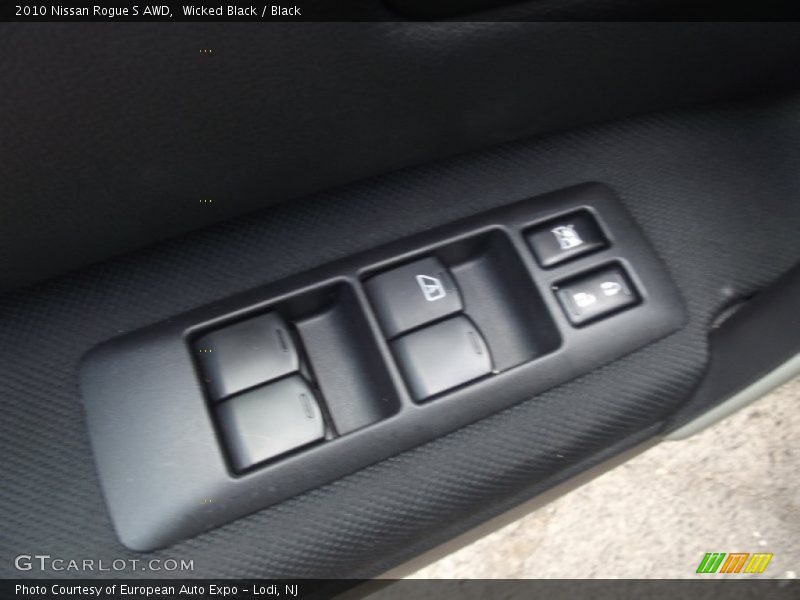 Wicked Black / Black 2010 Nissan Rogue S AWD