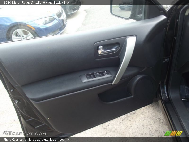 Wicked Black / Black 2010 Nissan Rogue S AWD