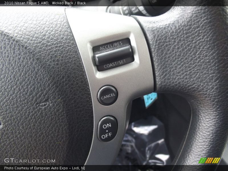 Wicked Black / Black 2010 Nissan Rogue S AWD