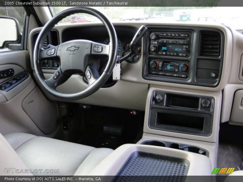 Sandstone Metallic / Tan/Neutral 2005 Chevrolet Suburban 1500 LT