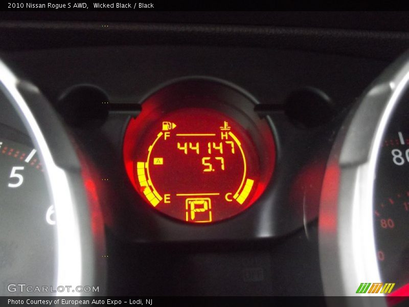 Wicked Black / Black 2010 Nissan Rogue S AWD